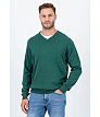 FYNCH-HATTON V-NYAKÚ PULÓVER 1414 211 707 DARK EMERALD FYNCH-HATTON V-NYAKÚ PULÓVER 1414 211 707 DARK EMERALD