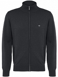 FYNCH-HATTON CIPZRAS KARDIGN SFPK 212 998 CHARCOAL